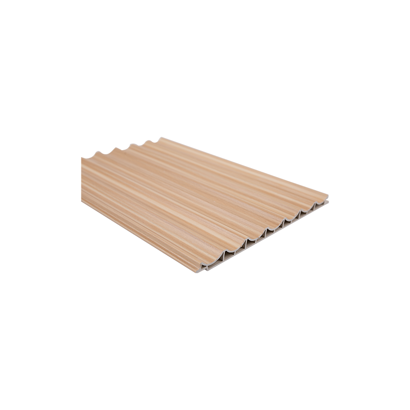 196*12 میلی متر WPC Louvers Panel Decoration